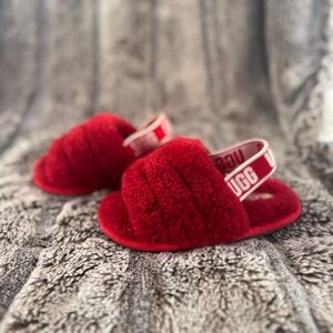 UGG Toddler, Fluff Yeah Slides - 7C
